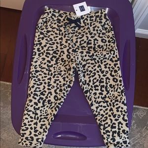 NWT!! Janie & Jack Leopard Pants. Size 3.